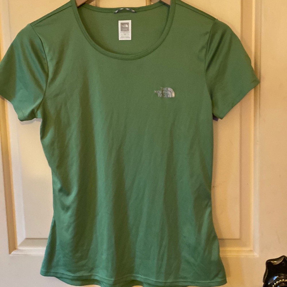 Lightweight North Face Green Shirt Size S